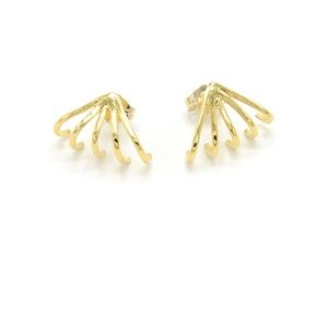 Victoria bekerman gold earrings